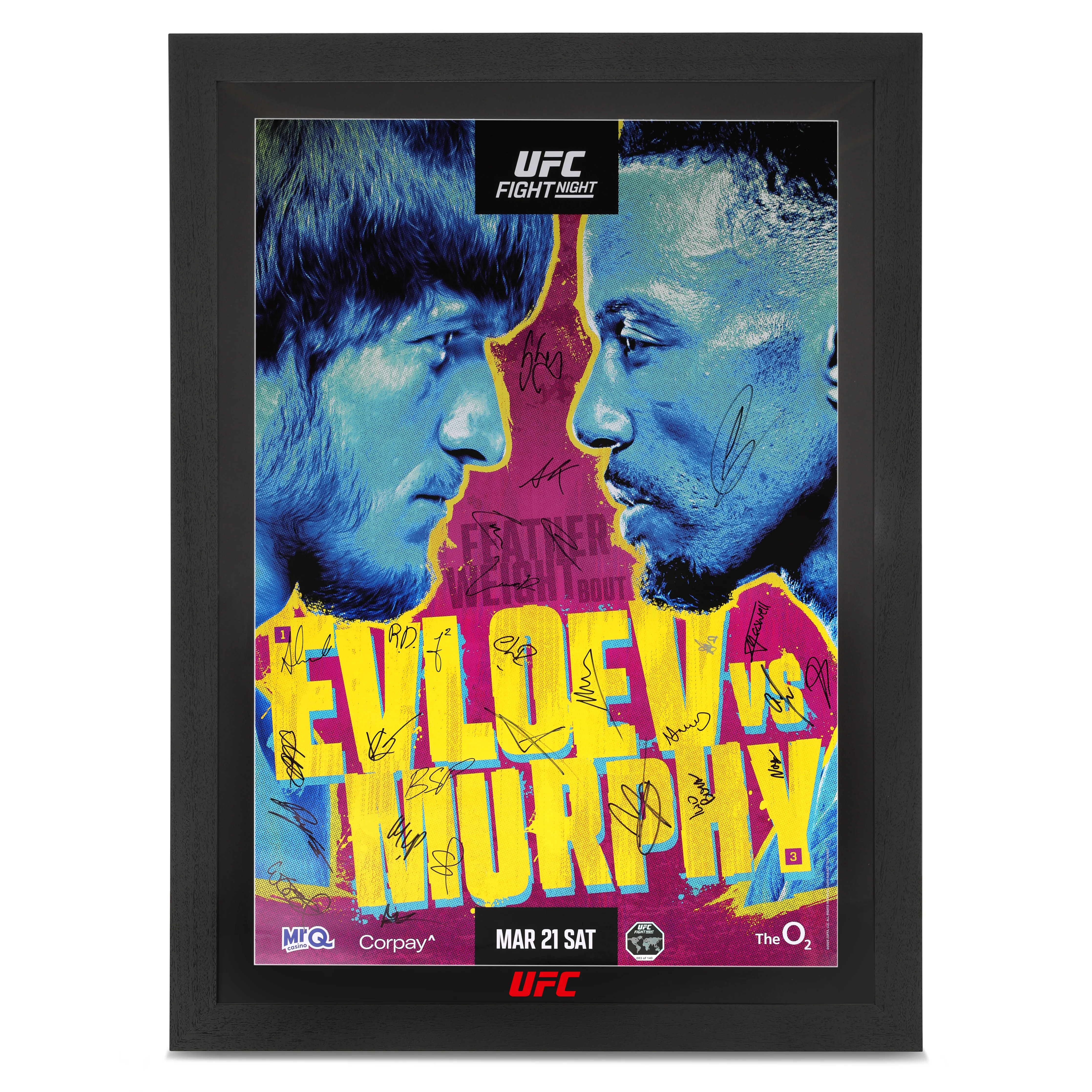 Signed UFC Event Posters